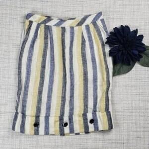 Anthropologie Women's Edme & Esyllte Cafe Awning Pencil Skirt Size 2‎